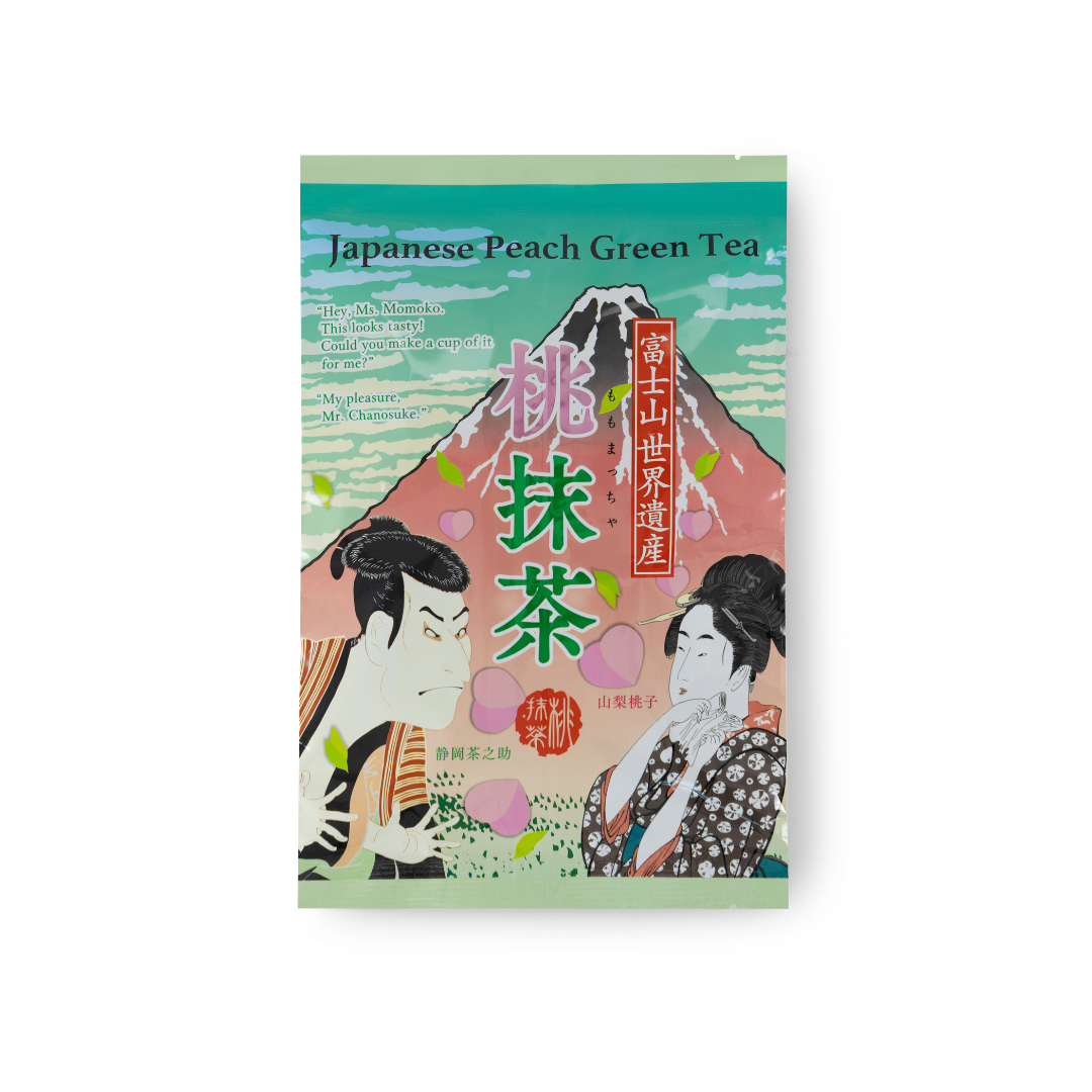Japanese Peach Matcha Green Tea - Mt. Fuji Heritage Blend